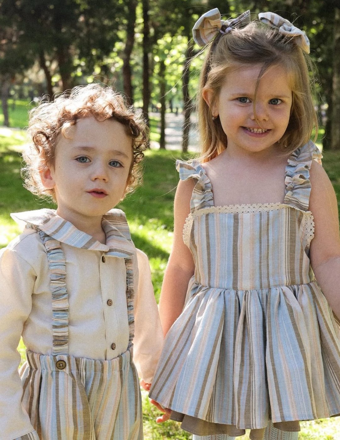 Set în dungi frați-surori - Atelier Cataleya